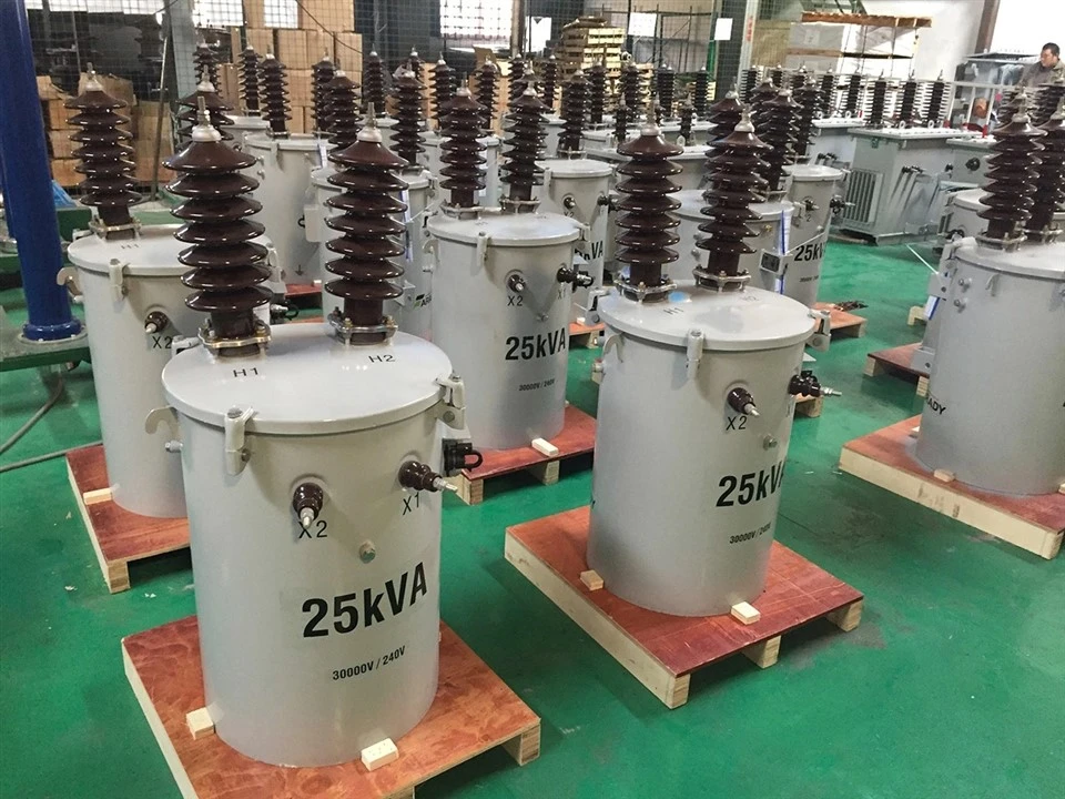 Three Phase Pole Type Transformer